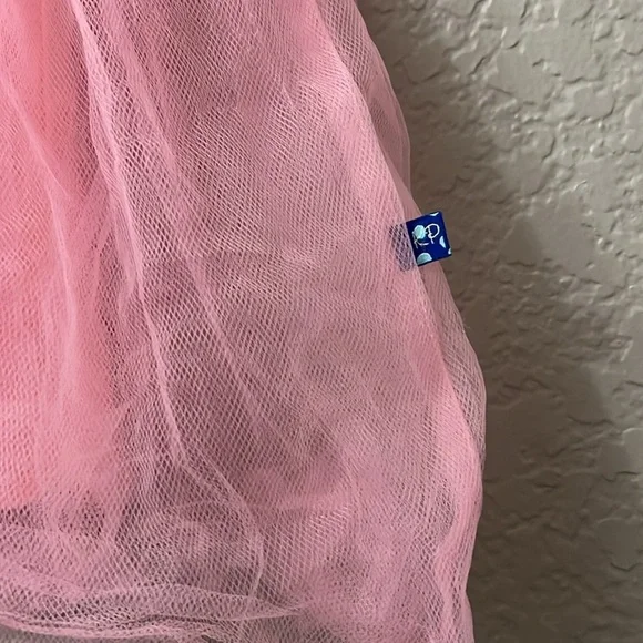 Kickee Pants Kids pink dress with tulle skirt and cupcake embroidery size 3T - Picture 4 of 8